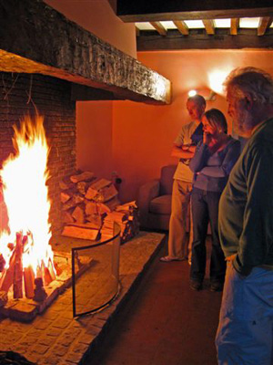 Mill Entrance Hall Fire place